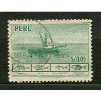 Рыболовное судно. Перу. 1952