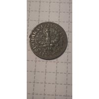 2 грош Польша 1925 год