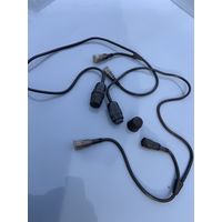 Складские-из ПЕРВЫХ ,шнуры -наушники  для кожан.шлемафона лётчика.60-е. Цена за  один.В родной упаковке-см.последнее фото.