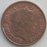 Великобритания 1 пенни 2015 г.