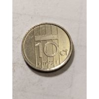 Нидерланды 10 центов 1993