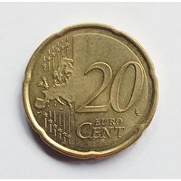 Испания. 20 евроцентов 2017 год.
