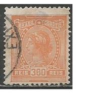Бразилия. Женская голова. Символ Свобода. 1918г. Mi#197.