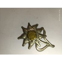 Знак горных стрелков эдельвейс