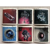 СССР 1971 год. Алмазный фонд СССР (серия из 6 марок)