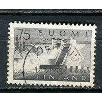 Финляндия - 1959 - Электростанция - [Mi. 508] - полная серия - 1 марка. Гашеная.  (Лот 21JN)-T4P1