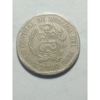 Перу  1 новый соль 2000  года .