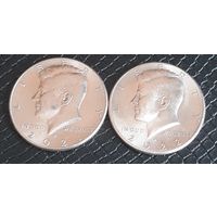 50 центов (халф) 1/2 доллара 2020D. 2021D США