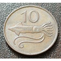 Исландия 10 эйре, 1981    ( 2-1-4 )