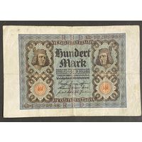 Банкнота 100 марок 1920 год. Веймарская республика.