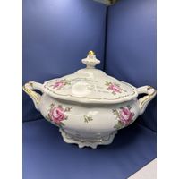 Супница Weimar Katharina Rose ГДР 50 гг