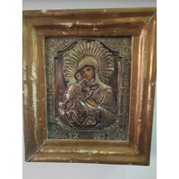Икона в рамке, с рубля