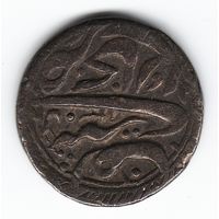 Бухарское ханство 1 Таньга 1888 -1892 г. Бухара Серебро