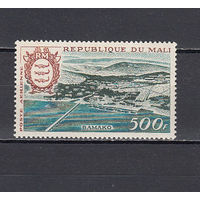 Вид Бамако. Мали. 1961. 1 марка. Michel N 28 (15,0 е)