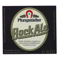 Этикетка пива Bock Ale Германия М464