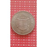 Великобритания 1/2,пол кроны 1967