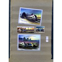 Малайзия, 2002   ЛОКОМОТИВЫ,  сераия 3м + 2 блока