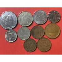 10 разных монет из 10 стран - 2