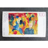 Марка Германия 1993 год Искусство