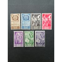 Польша 1946 Полная серия марок "Польский экспедиционный корпус в Италии. Армия генерала Владислава Андерса" (чистая**)