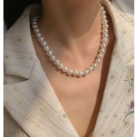 Жемчужные бусы-колье, новые