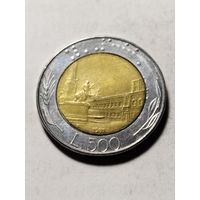 Италия 500 лир 1987