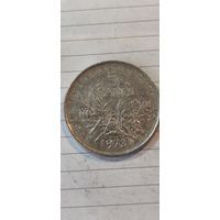 Франция 5 франк 1973
