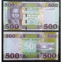 500 фунтов Южный Судан 2024 г. UNC