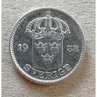 Швеция 25 эре 1938 г., KM# 785