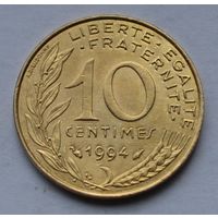 Франция, 10 сантимов 1994 г.