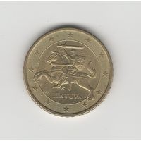 50 евроцентов Литва 2015 Лот 8778