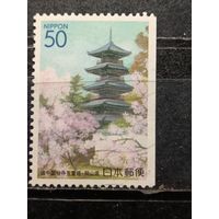Япония, 2002. Пятиярусная пагода