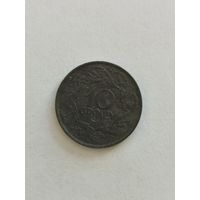 10 грошей Польша. Не магнитная, цинк.