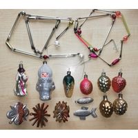 Елочные игрушки СССР, одним лотом