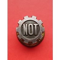 Знак - NOT. Польша. Социализм.