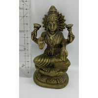 Бронзовая индийская статуэтка Лакшми