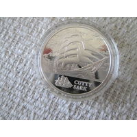 20  рублей  ,  Беларусь , 2011 год .парусник  Катти  Старк . сертификат ,   Люкс , с  1 рубля