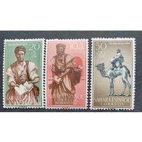 Испанские колонии. Сахара 1959. Почта. Верблюд. 3 марки 200-202