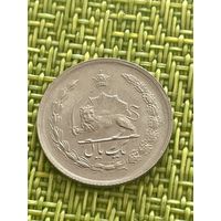 Иран 1 риал 2535 / 1976 г (50 лет династии Пехлеви KM# 1205 )
