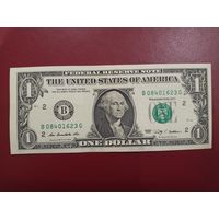 1 доллар США 2009 года, В (NEW YORK)