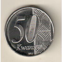 Ангола 50 кванза 2015 40 лет независимости
