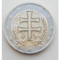 Словакия 2 евро, 2009_ KM# 102
