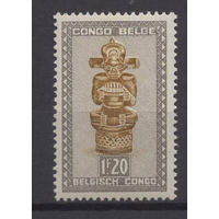 Бельгийское Конго / BELGISCH CONGO 1947** Идол Артефакты (Mi 272)