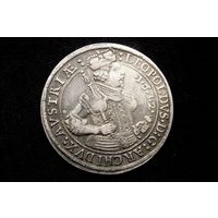 Талер 1632 г. Австрия, Леопольд. Кабинетная патина!