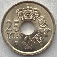 Испания 25 песет 2001 г.