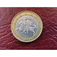 2 лита Литва 2002 г.