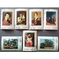Марки СССР 1973 год Живопись