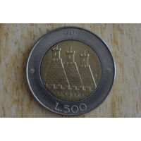 Сан-Марино 500 лир 1987 с 1 руб