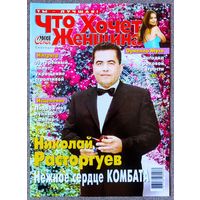 Журнал ЧТО ХОЧЕТ ЖЕНЩИНА #6,2003. Николай Расторгуев, Орнелла Мути, Харрисон Форд, Андрей Кончаловский, Клаудиа Шиффер, Селин Дион, Энрике Иглесиас, Дженнифер Лопес, Мадонна.