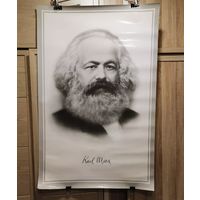 Большие глянцевые плакаты СССР Маркс Ленин Энгельс 3 шт